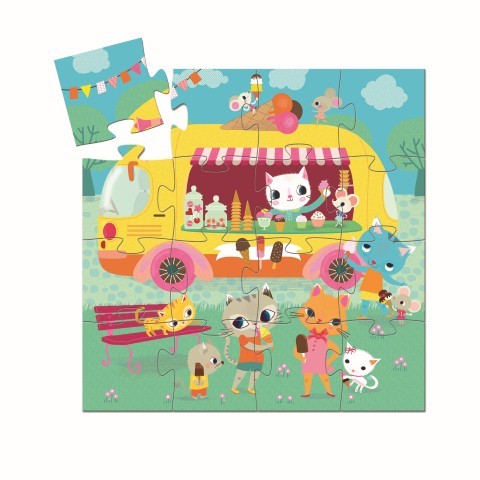 Puzzle Camión de helados