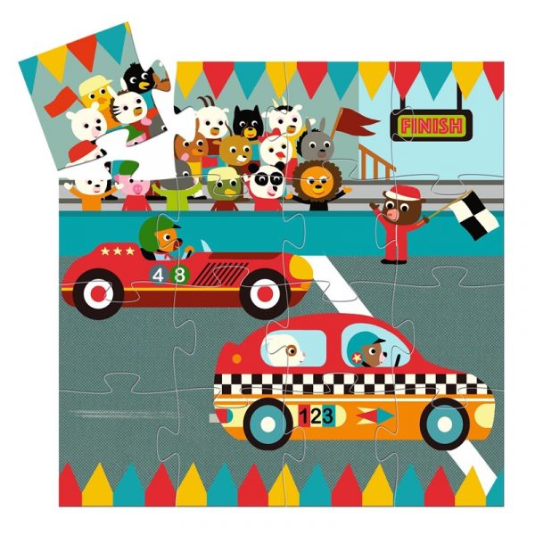 Puzzle El coche de carreras