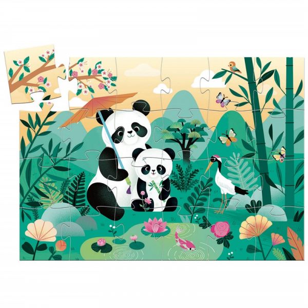 Puzzle Leo el panda