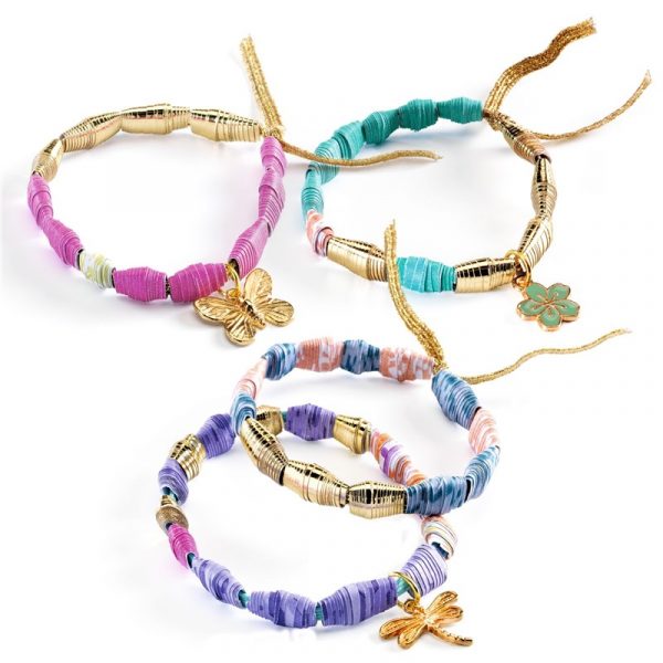 DIY Pulseras Elegantes y doradas