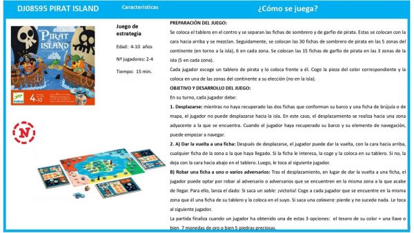Juego Pirate Island
