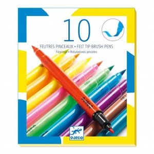 Colores 10 rotuladores pincel pop