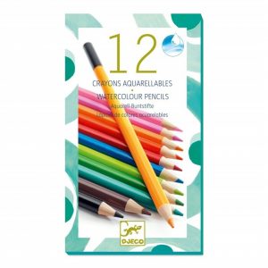 Colores 12 Lápices acuarelables