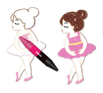 Crear con formas niñas