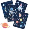 Cuadros para rascar Misión cosmos