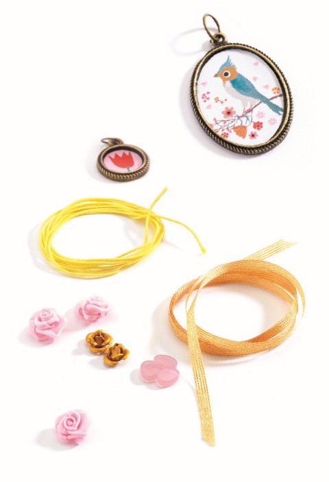 Perlas y flores
