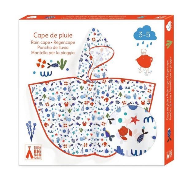 Poncho de lluvia pequeño Océano