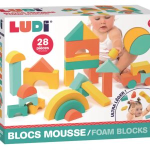 Conjunto construcción espuma Ludi
