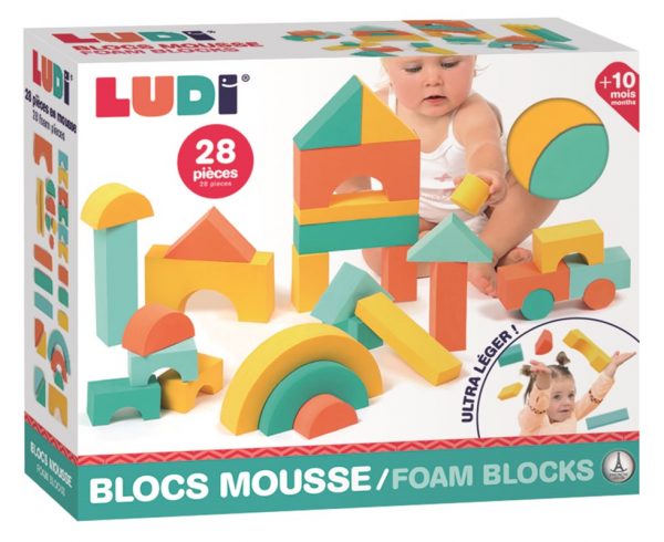 Conjunto construcción espuma Ludi