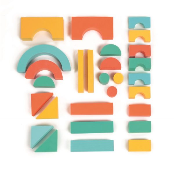 Conjunto construcción espuma Ludi