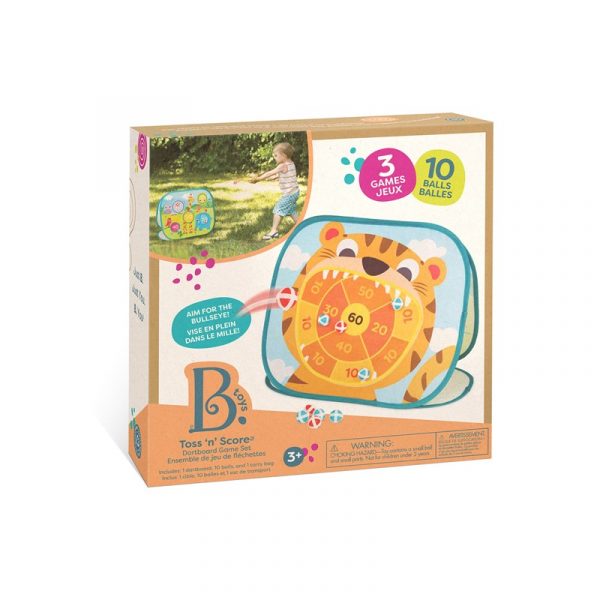 B. Toss ‘n’ Score Diana de velcro