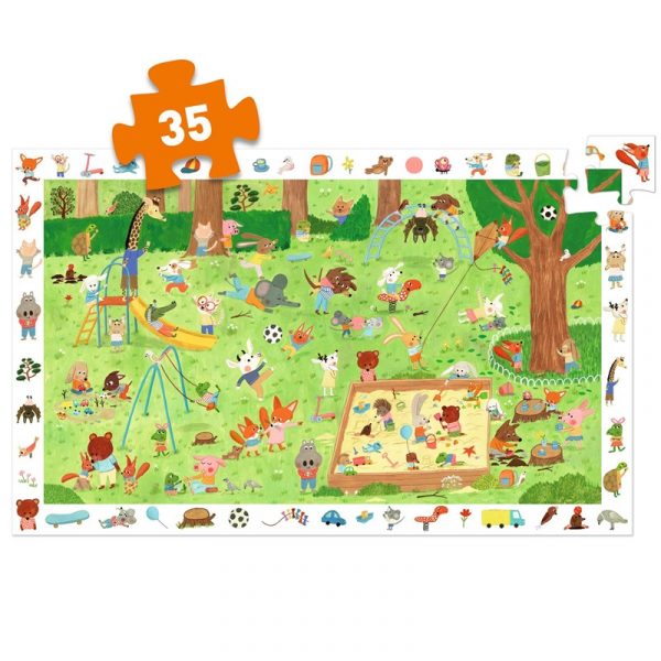 Puzzle Observación El jardín de los amiguitos