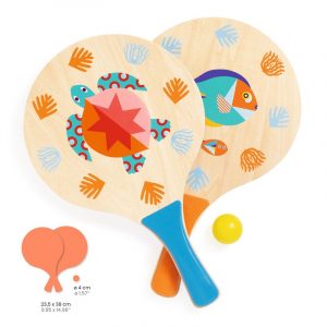 Conjunto palas de playa