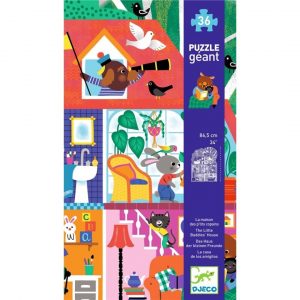 Puzzle gigante La casa de los amiguitos