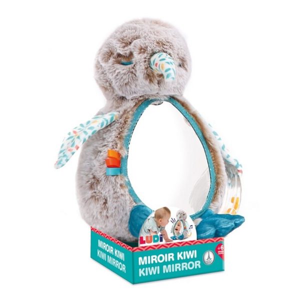 Kiwi Calin peluche espejo Ludi