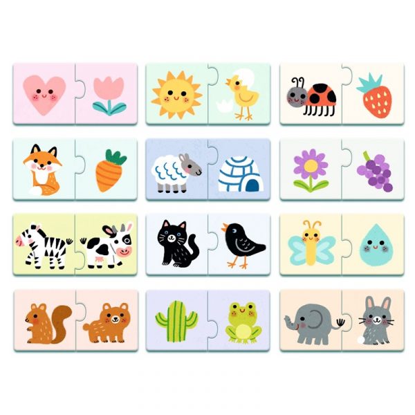 Puzzle dúo Colores