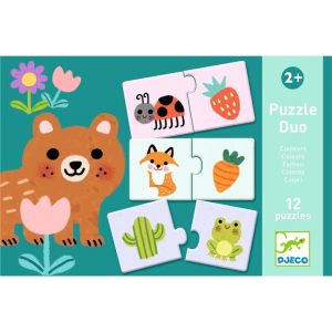 Puzzle dúo Colores