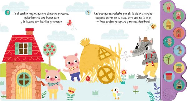 Los tres cerditos - cuento narrado