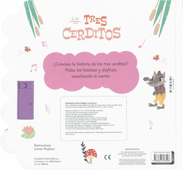 Los tres cerditos - cuento narrado