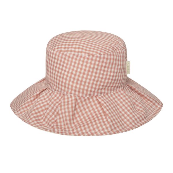 Sombrero reversible plisado Tiny Blossom