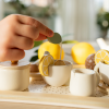 Juego de té con merienda
