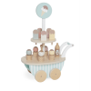 Carrito helados rayas