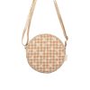 Bolso Daisy Gingham Round