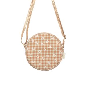 Bolso Daisy Gingham Round