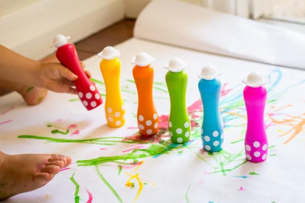 Colores para peques 6 marcadores de espuma