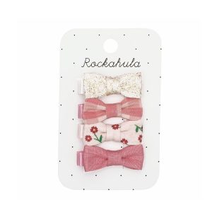Mini pinzas lazos flores silvestres
