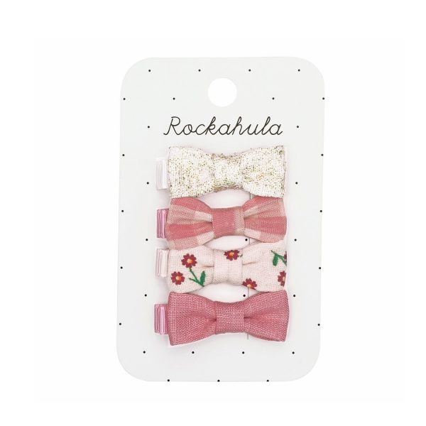 Mini pinzas lazos flores silvestres