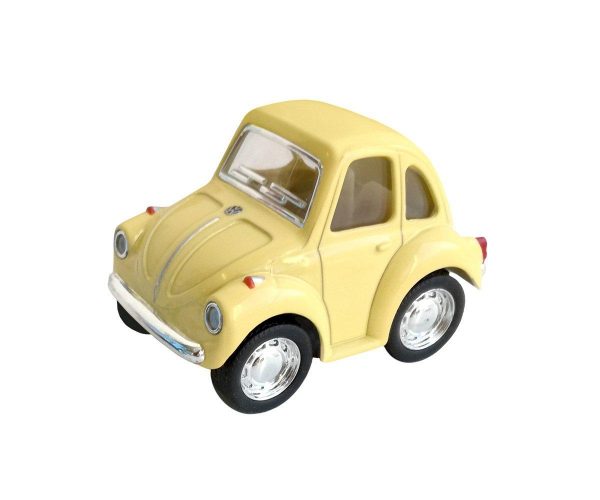 Mini Coche Little Beetle Classical Amarillo