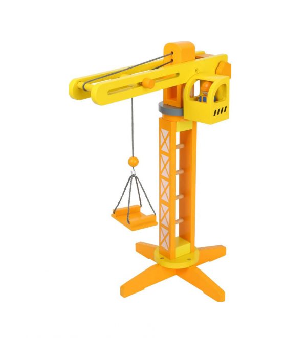 Grúa con artículos de construcción Small Foot