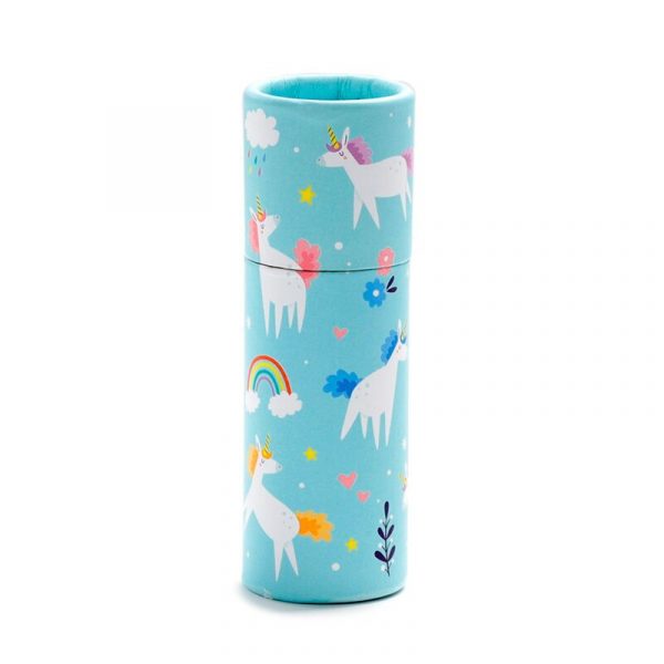Tubo con 12 Lápices de Colores Unicornio Mágico