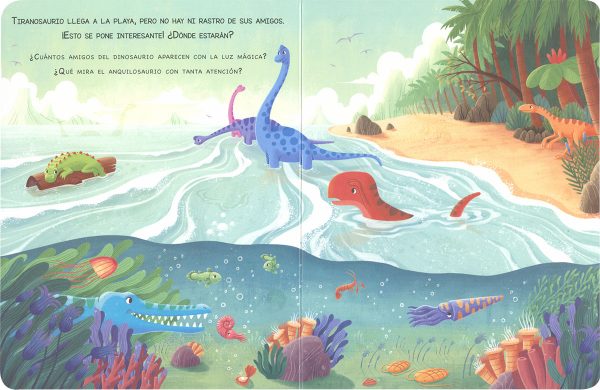 Dinosaurios / Dinosaures (Con linterna)