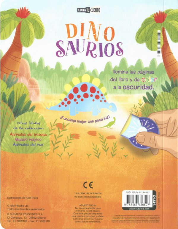 Dinosaurios / Dinosaures (Con linterna)