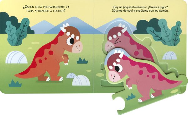 Dinosaurios / Dinosaures (Con puzzle)