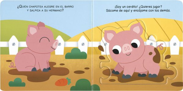 Animales de la granja / Animals de la masia (Con puzzle)
