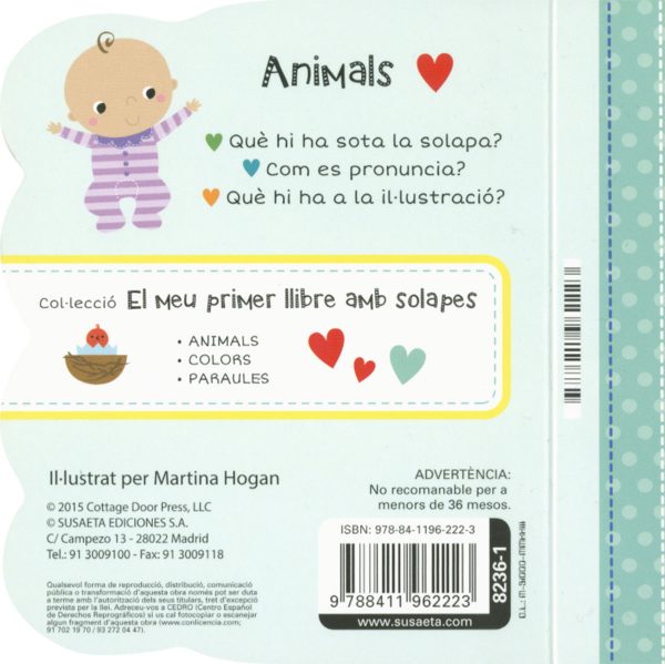 Animales / Animals (Con solapas)