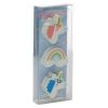 Set de 3 Gomas de Borrar Unicornio Mágico