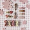 Mini pinzas lazos flores silvestres