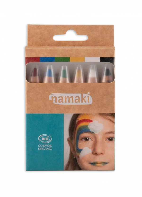 Set 6 lápices maquillaje: Rainbow