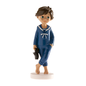 Figura niño comunión descalzo 13cm