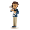 Figura niño con perro comunión