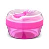 Caja Almuerzo con Tapa Refrigerante N'ice Cup Purple
