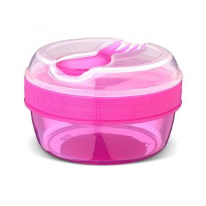 Caja Almuerzo con Tapa Refrigerante N'ice Cup Purple