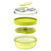 Caja Almuerzo con Tapa Refrigerante N'ice Cup Lime