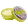 Caja Almuerzo con Tapa Refrigerante N'ice Cup Lime