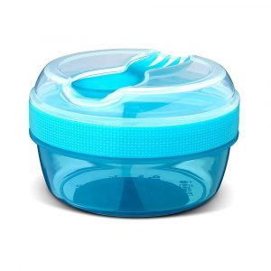 Caja Almuerzo con Tapa Refrigerante N'ice Cup Turquoise