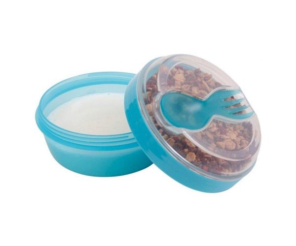 Caja Almuerzo con Tapa Refrigerante N'ice Cup Turquoise